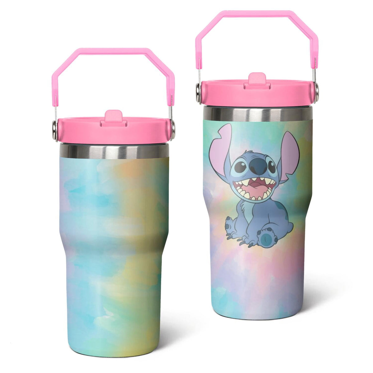 Lunabuddy™ 20oz Cartoon Movie Stainless Steel Tumbler with Lid and Straw,Spill Proof