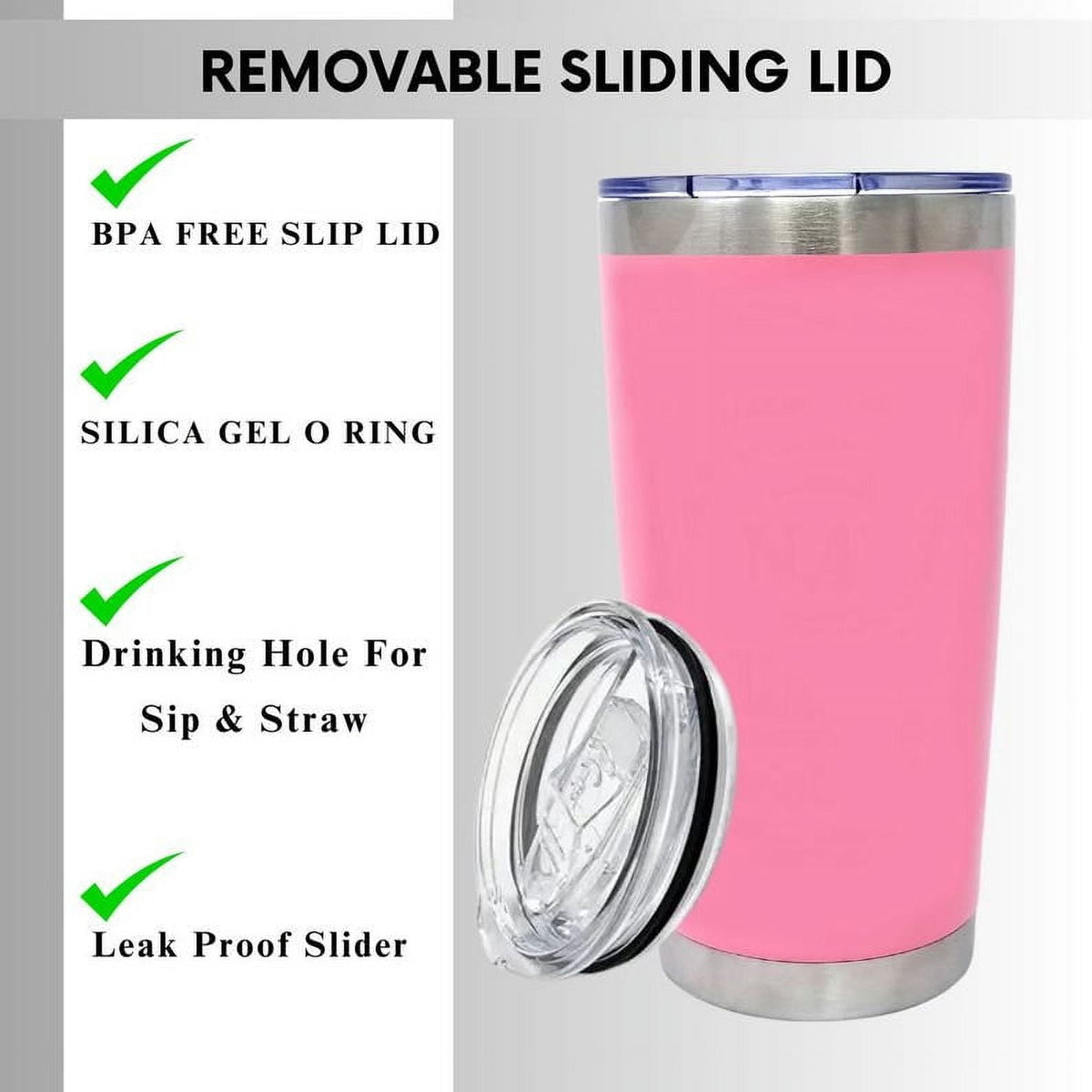 Lunabuddy™ RN Nurse Gifts for Women Men 20 oz Nurse Tumbler Cup, Nurse Practitioner Gifts, Nurses Week Gifts, Christmas Gifts for School Nurse, Nurse Appreciation Gifts Coffee Cup - Pink