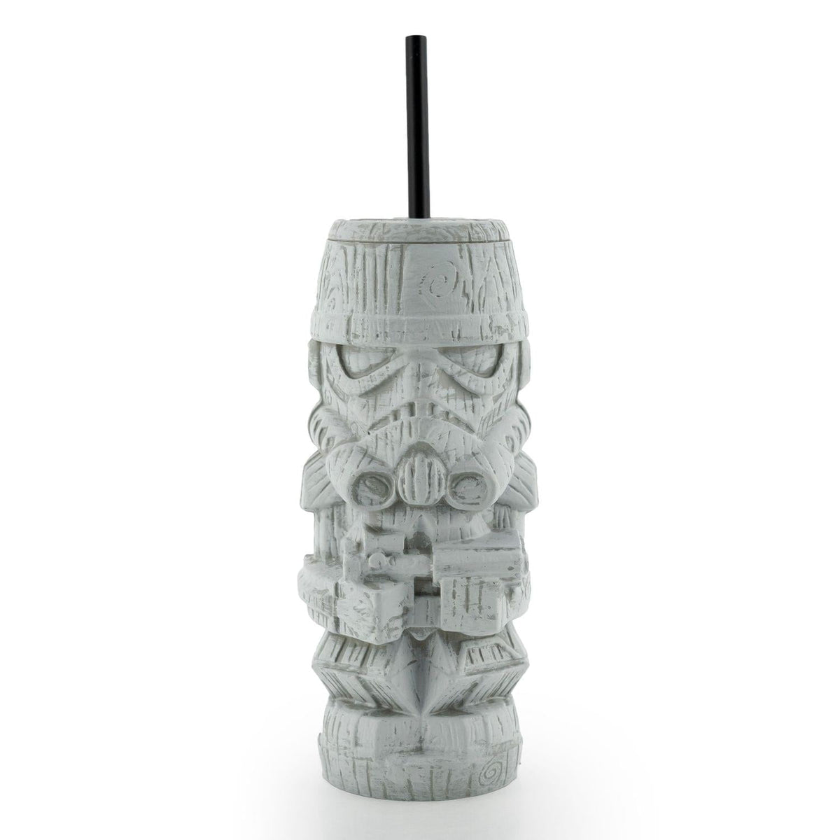 Lunabuddy™ Geeki Tikis Star Wars Stormtrooper Tumbler | Tiki Style Cup | Holds 18 Ounces