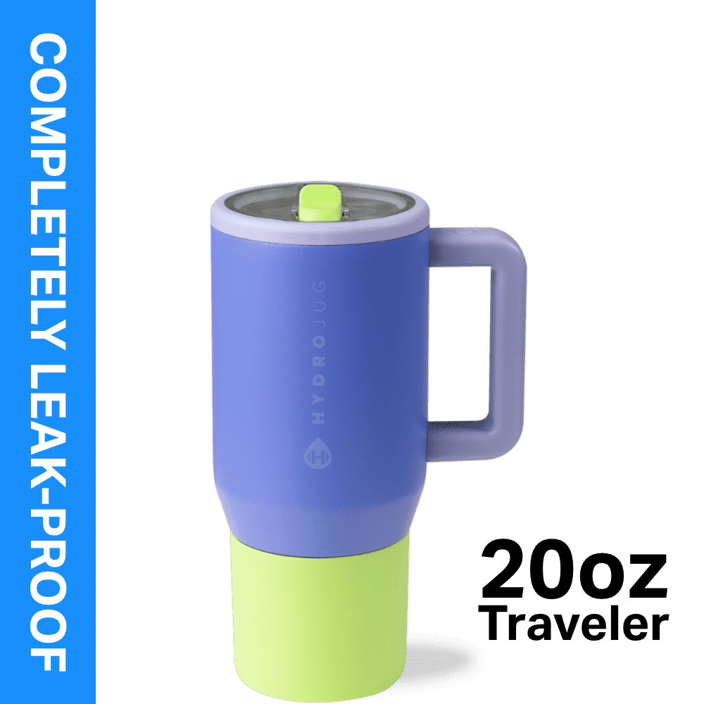 Lunabuddy™ Traveler 20 oz Water Bottle, Stainless Steel Insulated Tumbler