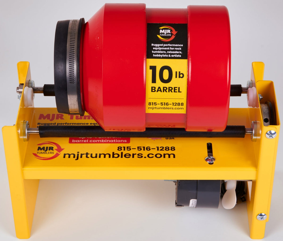Lunabuddy™ 10lb Rotary Rock Tumbler MJR TUMBLERS Winner Best High End Unit 2019, 20 & 2021
