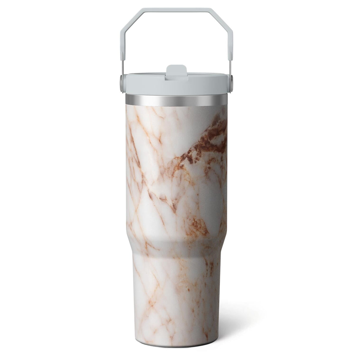 Lunabuddy™ 1pc Bow 30oz Tumbler with Straw & Handle - Insulated Stainless