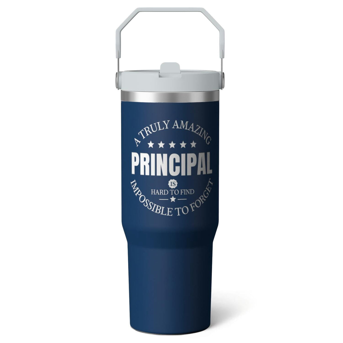 Lunabuddy™ 1pc Capibara 30oz Tumbler with Straw & Handle - Insulated Stainless
