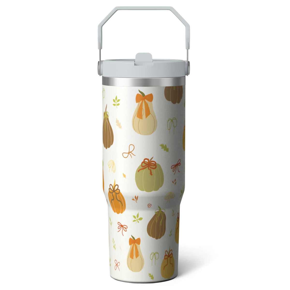 Lunabuddy™ 1pc Hummingbird 30oz Tumbler with Straw & Handle - Insulated Stainless