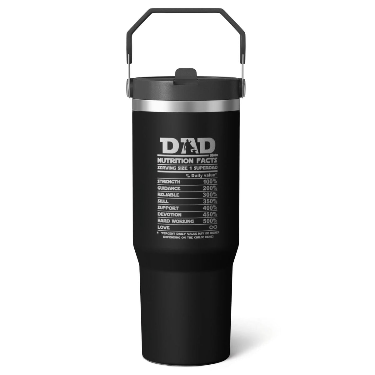 Lunabuddy™ 1pc pharmacist 30oz Tumbler with Straw & Handle - Insulated Stainless