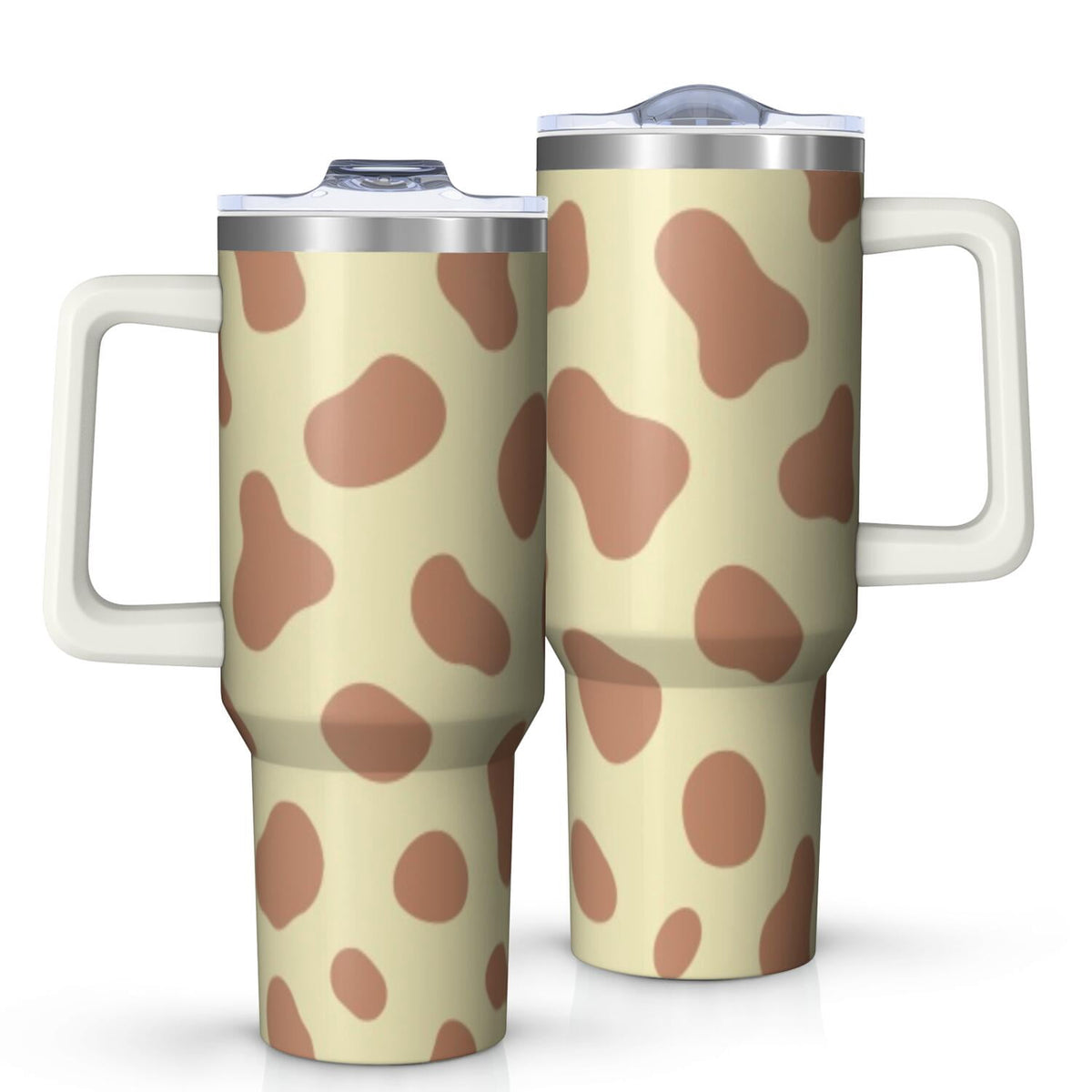 Lunabuddy™ 1pc nutcracker 40oz Tumbler with Straw & Handle - Insulated Stainless
