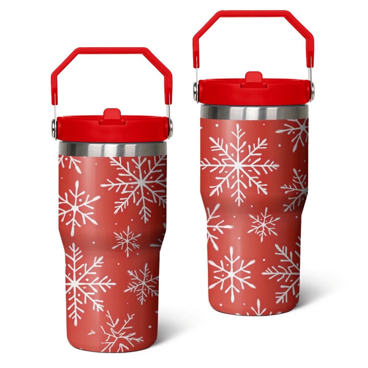 Lunabuddy™ 20 Oz Tumbler Christmas Tree Gift Tumbler with Lid and Straw