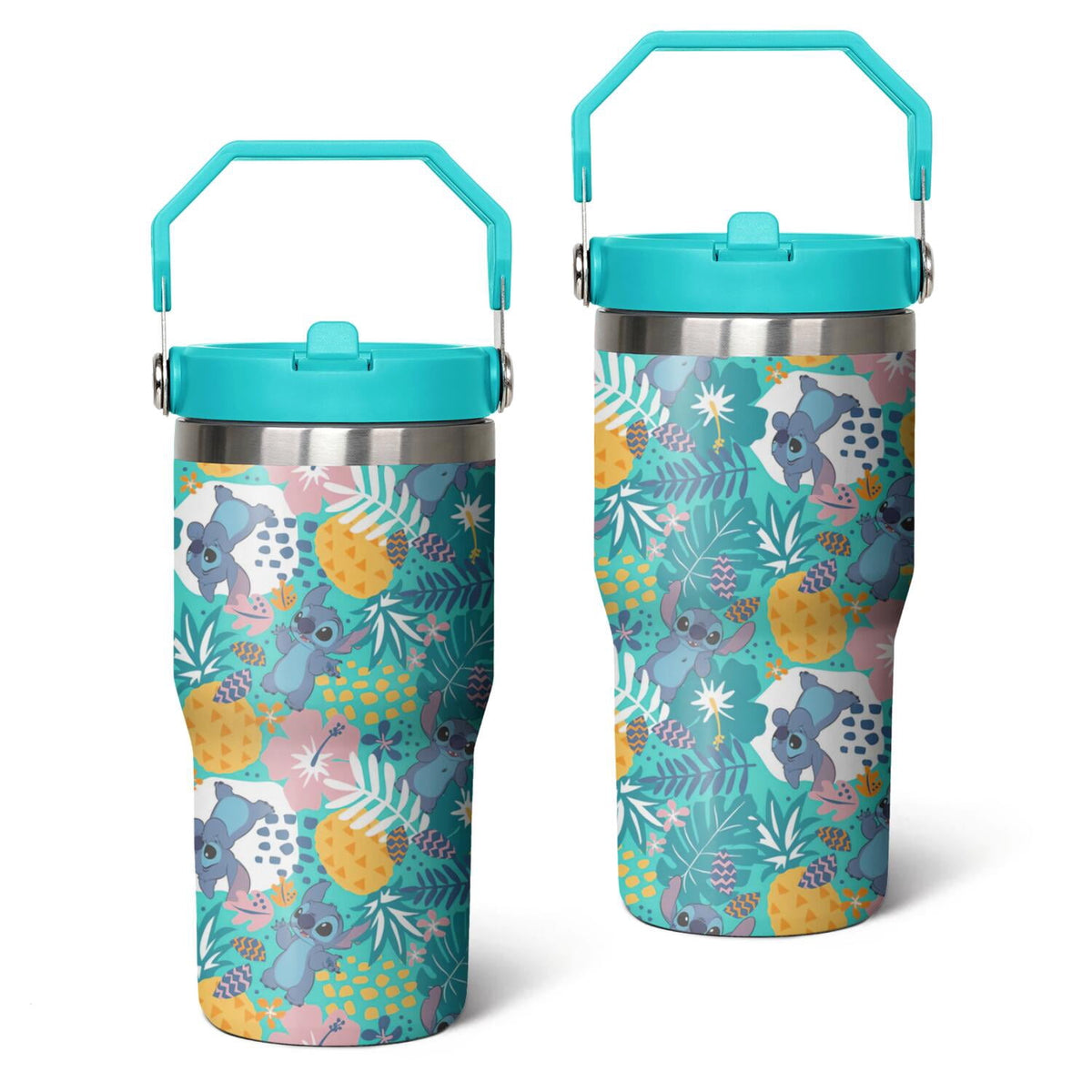 Lunabuddy™ 20oz Cartoon Movie Stainless Steel Tumbler with Lid and Straw,Spill Proof