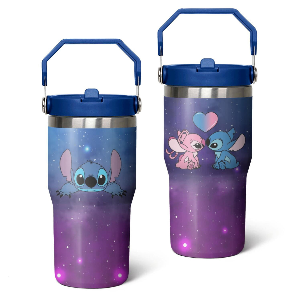 Lunabuddy™ 20oz Cartoon Movie Stainless Steel Tumbler with Lid and Straw,Spill Proof