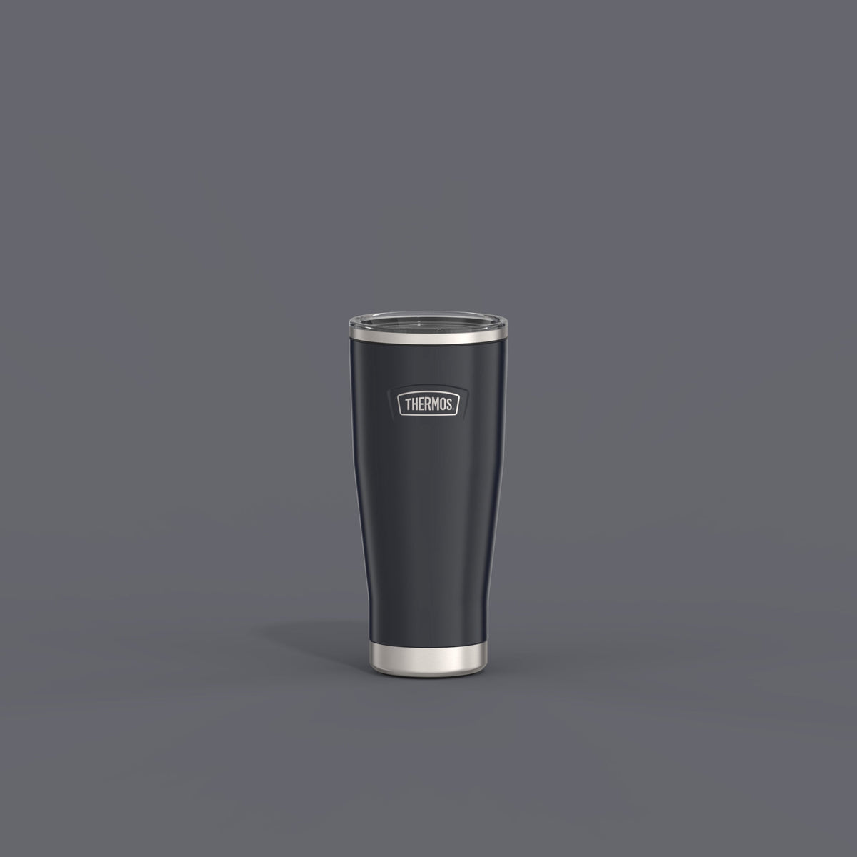 Lunabuddy™ Stainless Steel Tumbler, w/ Slide Lock Lid, Graphite, 18 oz