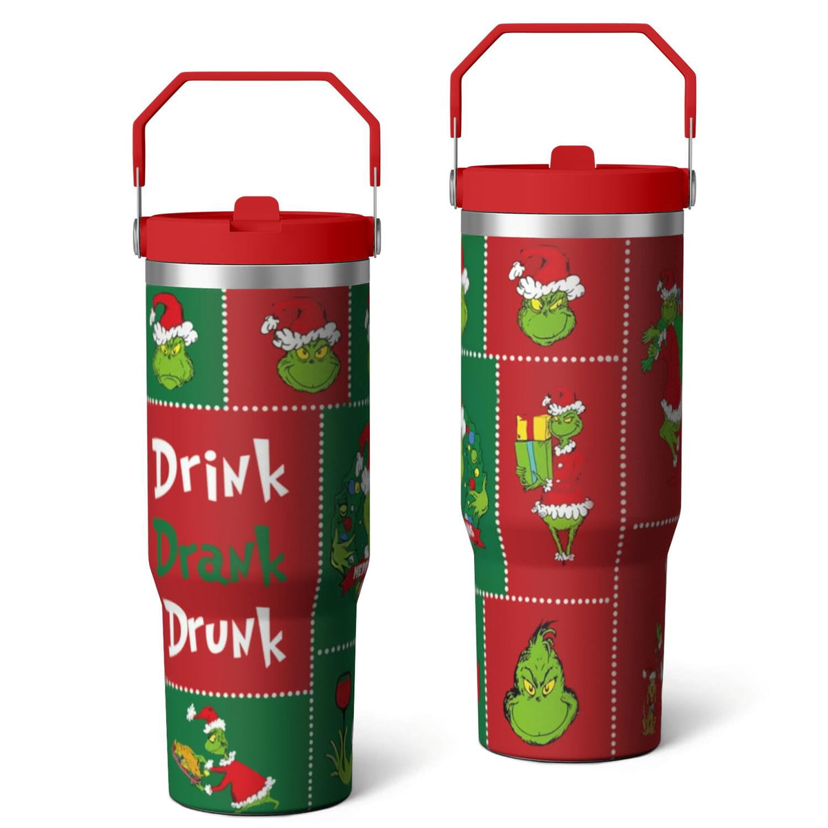 Lunabuddy™ 30oz Stainless Steel Tumbler with Lid and Straw,Spill Proof Travel Cup