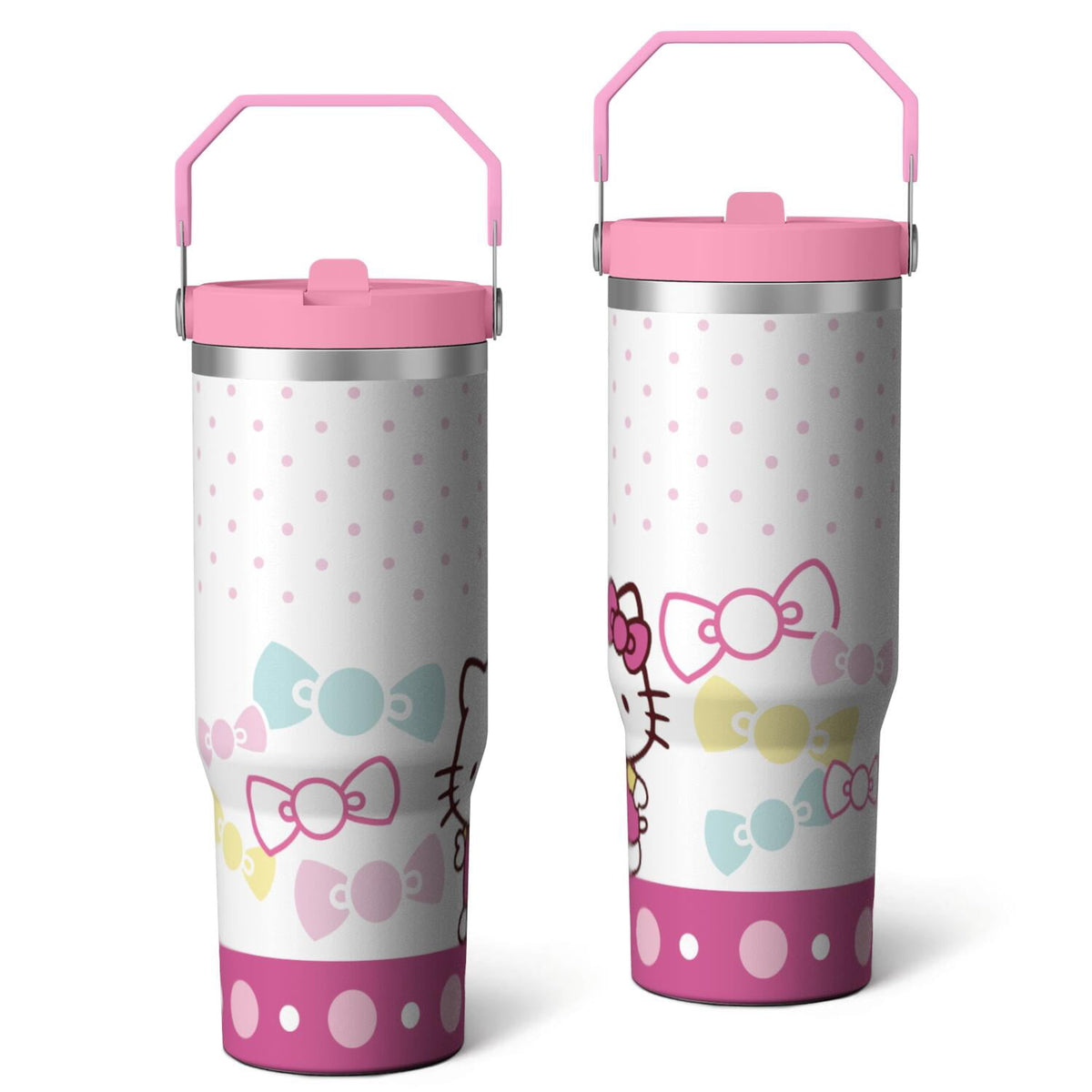 Lunabuddy™ 30oz Hello Kawaii Cat Cute Stainless Steel Tumbler