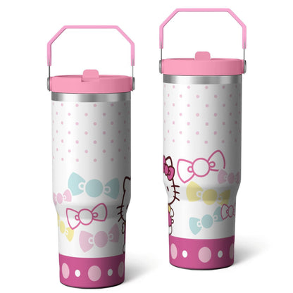 Lunabuddy™ 30oz Hello Kawaii Cat Cute Stainless Steel Tumbler