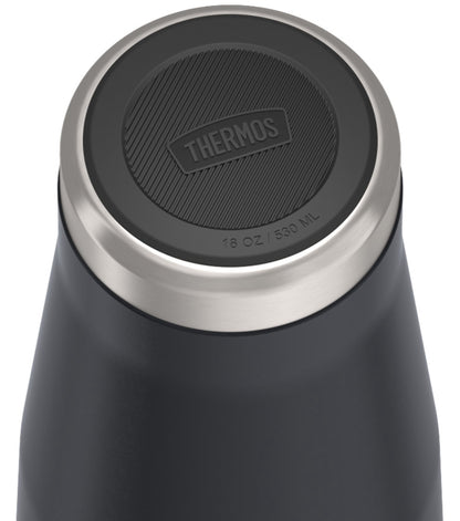 Lunabuddy™ Stainless Steel Tumbler, w/ Slide Lock Lid, Graphite, 18 oz