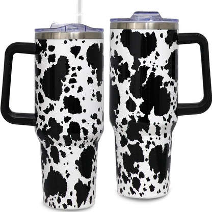 Lunabuddy™ 40oz Bee Tumbler With Handle Lid and Straw -Bee gifts