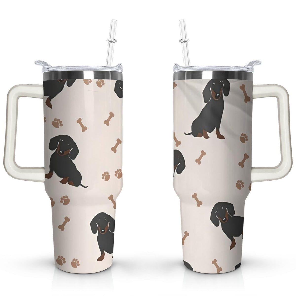 Lunabuddy™ Gift for Dog Lovers Cute Dog Tumbler for Women - 40oz