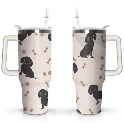 Lunabuddy™ Gift for Dog Lovers Cute Dog Tumbler for Women - 40oz
