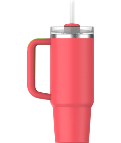 Lunabuddy™ Quencher Flowstate 30oz Hibiscus Stainless Steel Tumbler