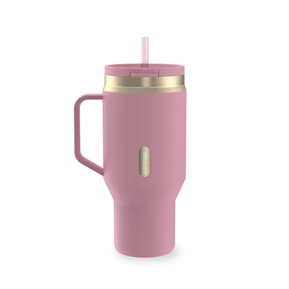 Lunabuddy™ 30 oz Stainless Steel Water Bottle Tumbler with Straw