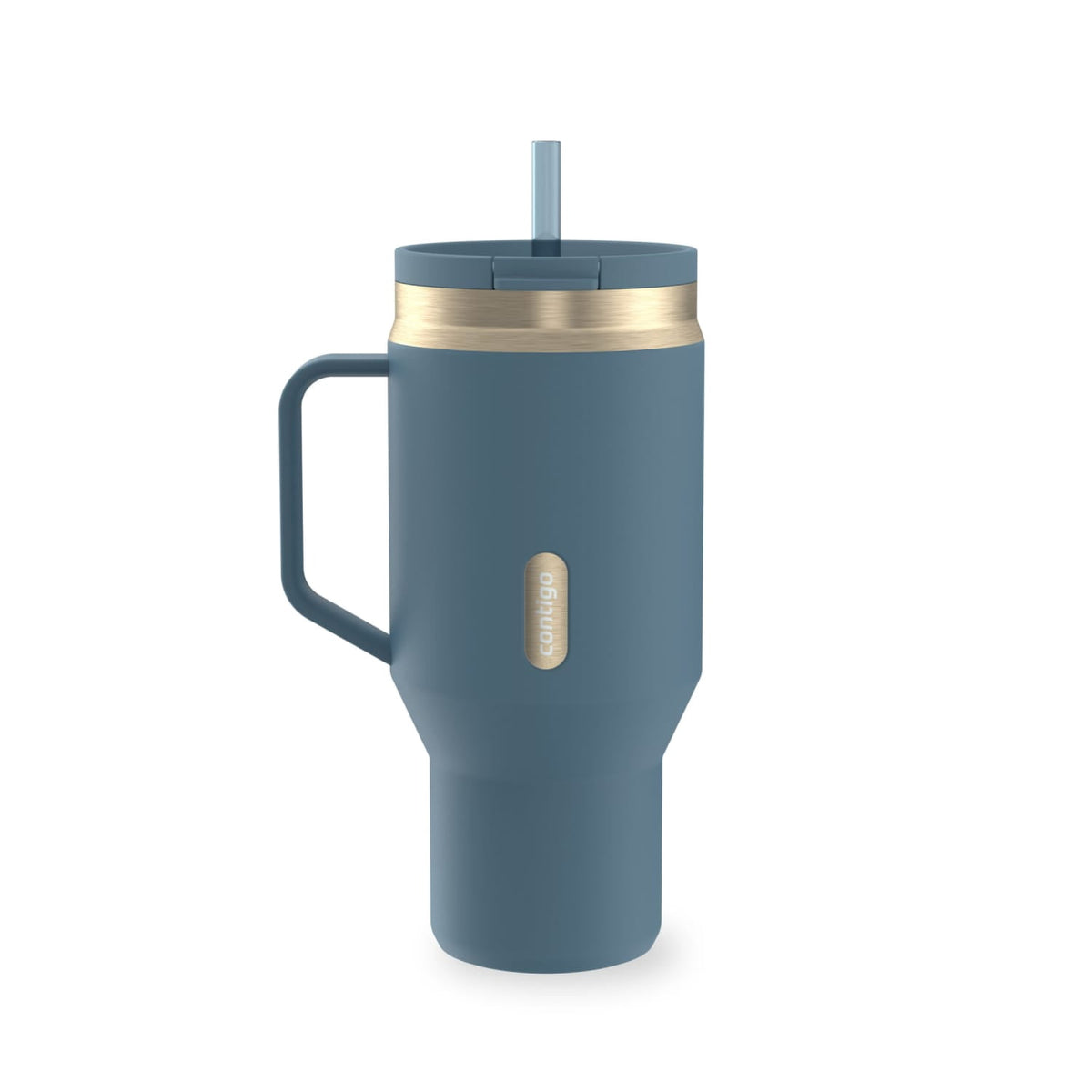 Lunabuddy™ 30 oz Stainless Steel Water Bottle Tumbler with Straw