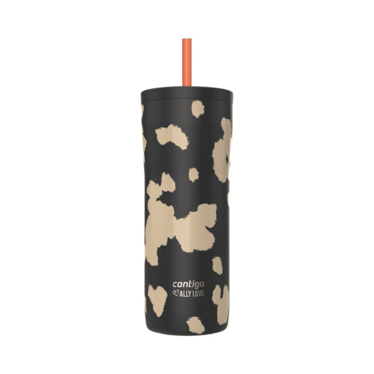 Lunabuddy™ x Ally Love Streeterville 2.0 Stainless Steel Tumbler with Straw, 24 oz, Licorice