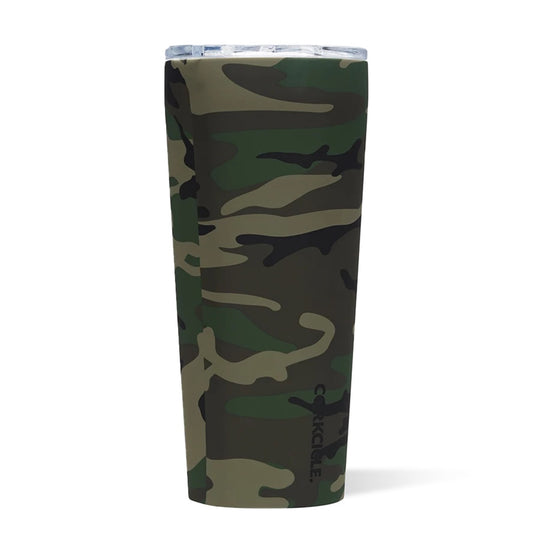 Lunabuddy™ Classic 24 Oz Stainless Steel Tumbler w/ Lid, Camouflage
