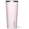 Lunabuddy™ Classic 24 oz Holiday Triple-Insulated Stainless Steel Tumbler-Powder Puff