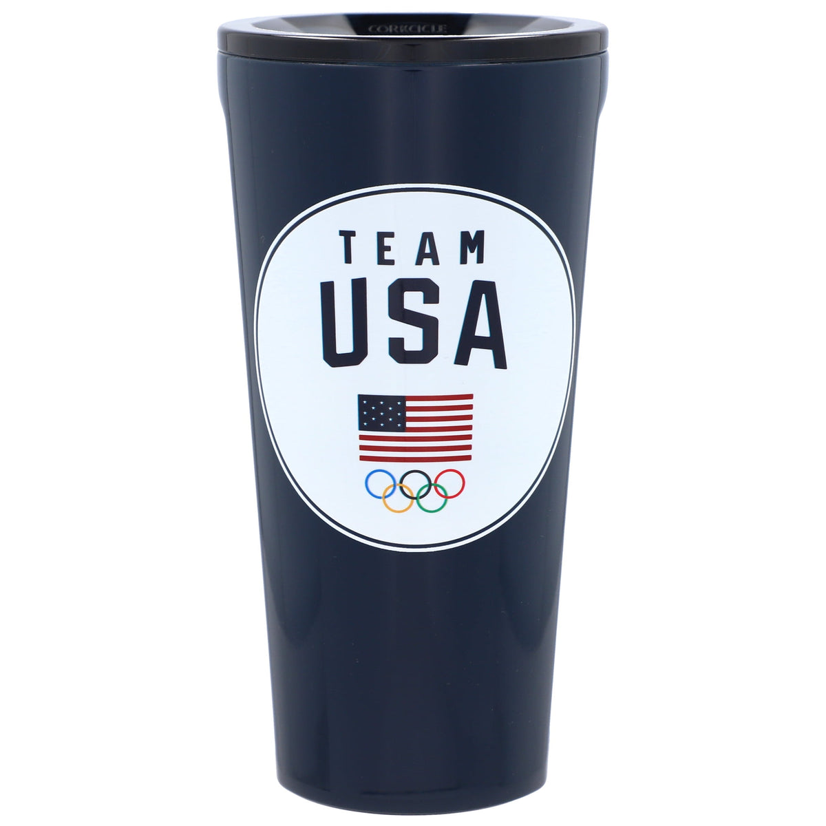 Lunabuddy™ Team USA 16oz. Circle Badge Stainless Steel Tumbler