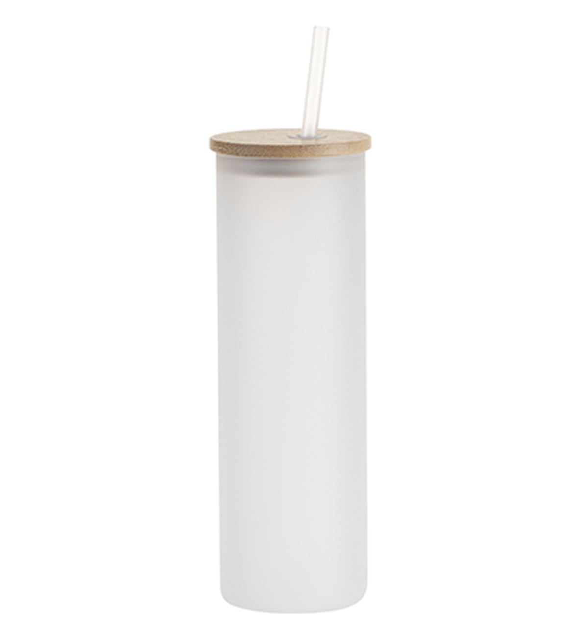 Lunabuddy™ Craft Express Frosted Glass Skinny Tumbler 20oz-6/Pkg
