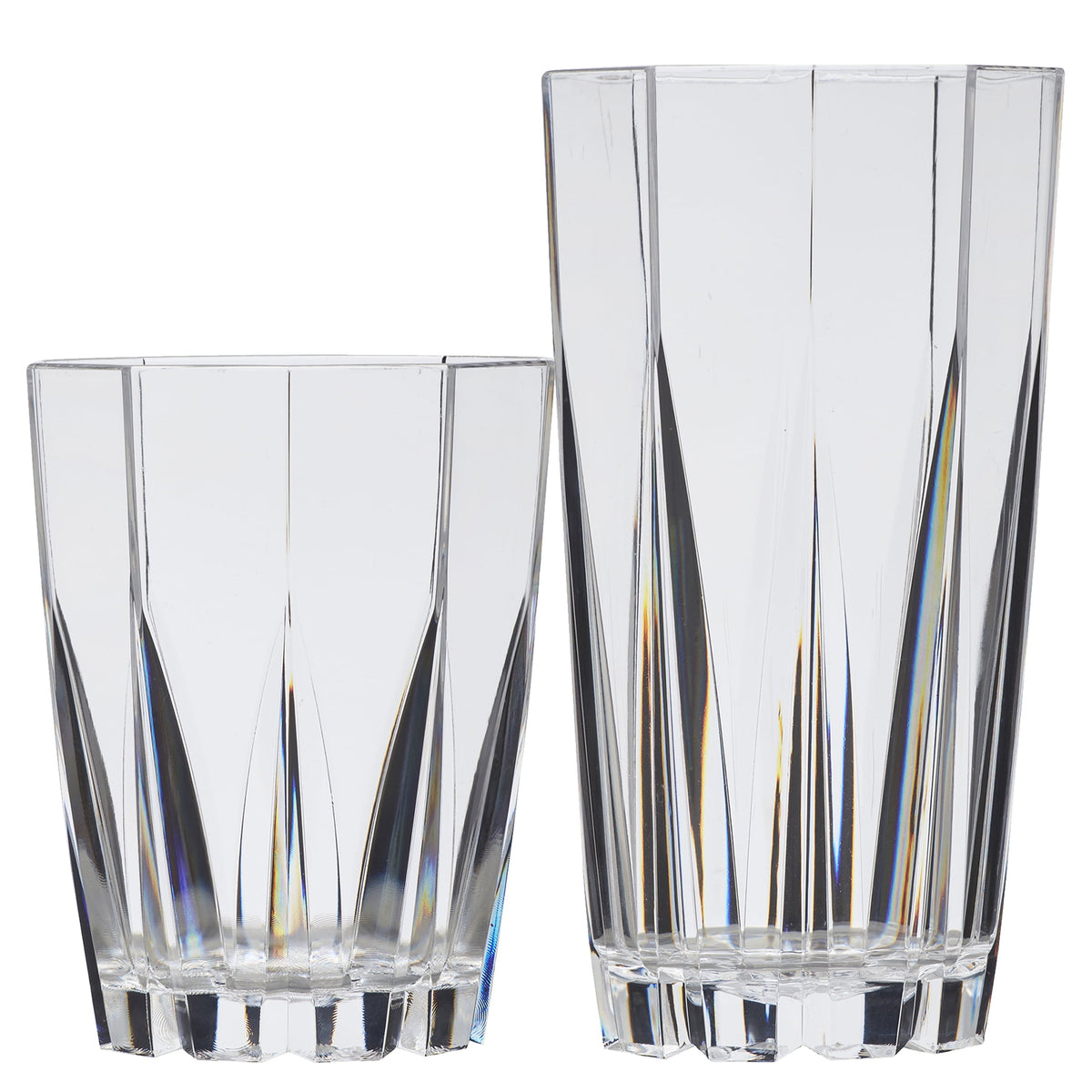 Lunabuddy™ Creativeware 24-Ounce Clear Stackable Tumblers, Set of 12 Drinkware