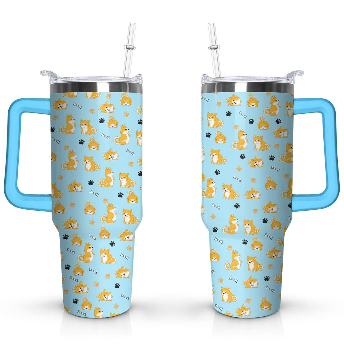 Lunabuddy™ Gift for Dog Lovers Cute Dog Tumbler for Women - 40oz