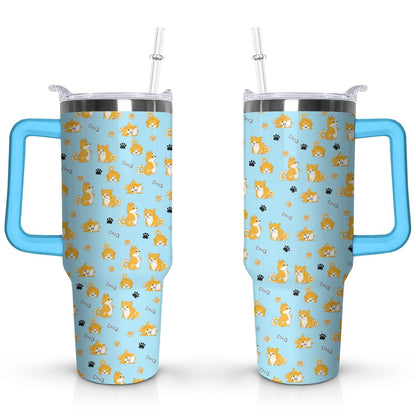 Lunabuddy™ Gift for Dog Lovers Cute Dog Tumbler for Women - 40oz