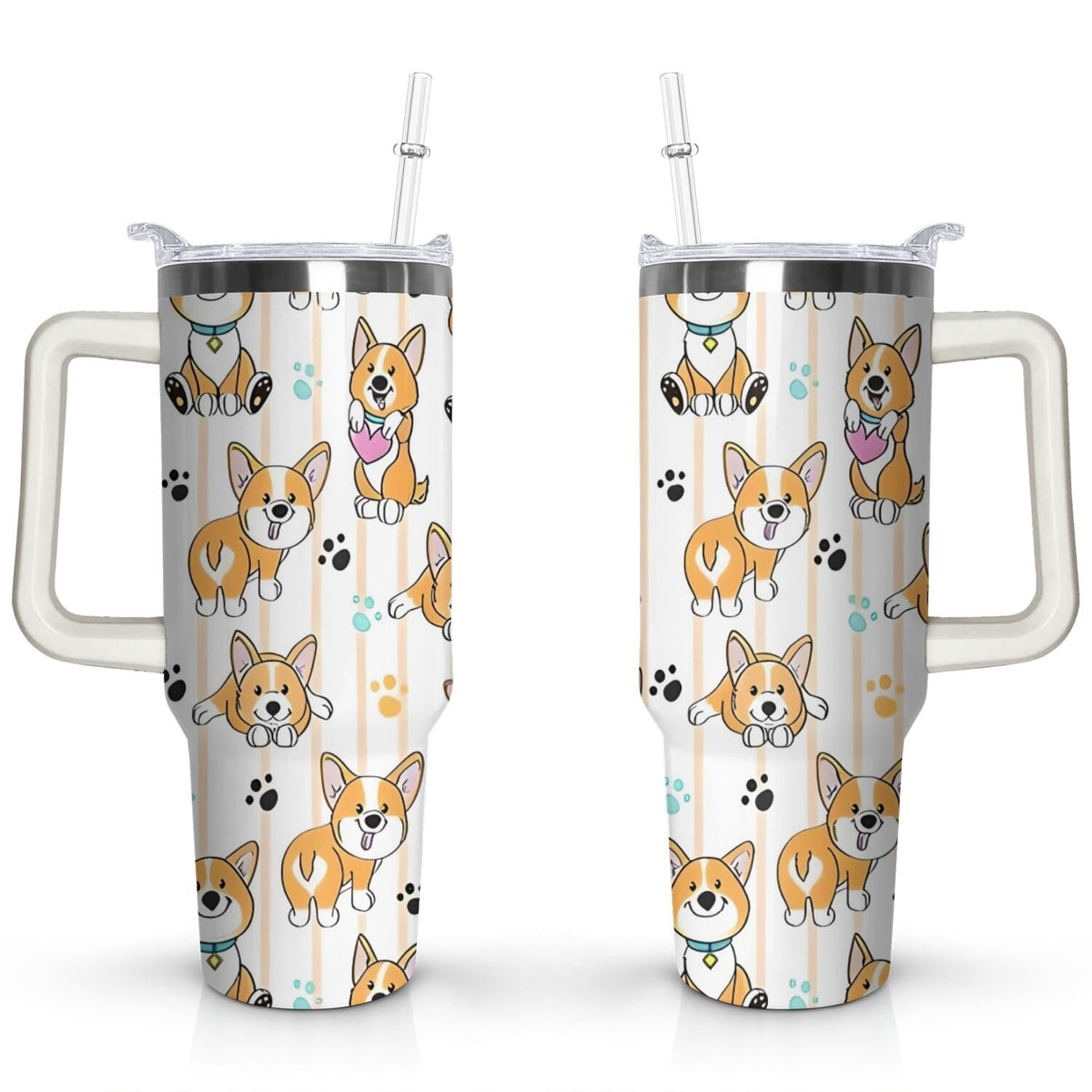 Lunabuddy™ Gift for Dog Lovers Cute Dog Tumbler for Women - 40oz