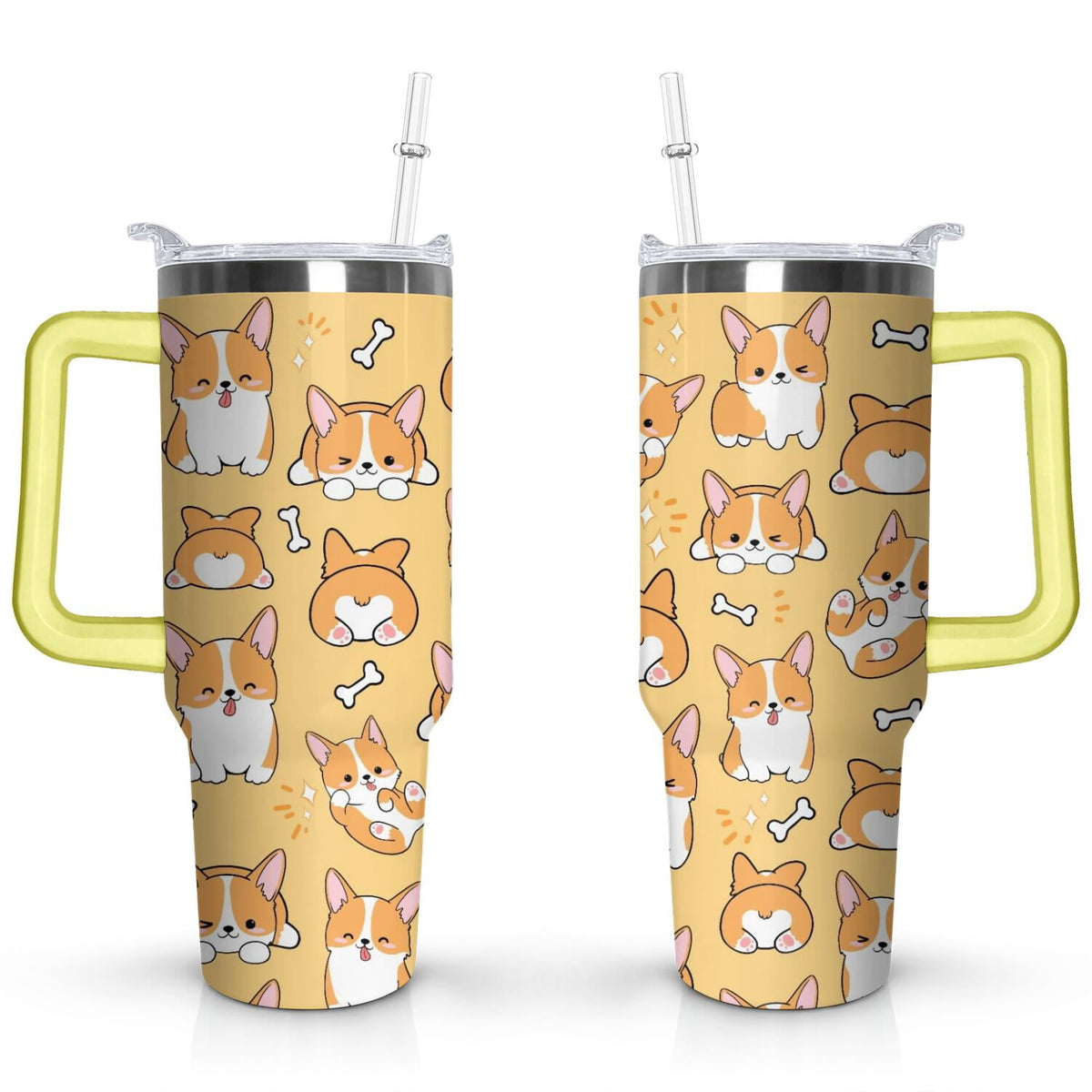 Lunabuddy™ Gift for Dog Lovers Cute Dog Tumbler for Women - 40oz