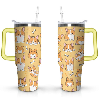 Lunabuddy™ Gift for Dog Lovers Cute Dog Tumbler for Women - 40oz