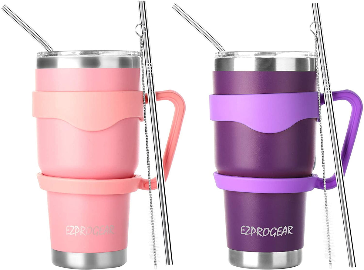 Lunabuddy™ Ezprogear 30 oz 2 Pack Stainless Steel Tumbler Double Wall Travel