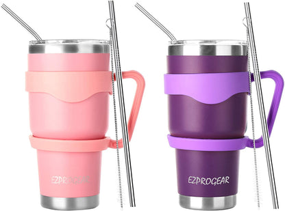 Lunabuddy™ Ezprogear 30 oz 2 Pack Stainless Steel Tumbler Double Wall Travel