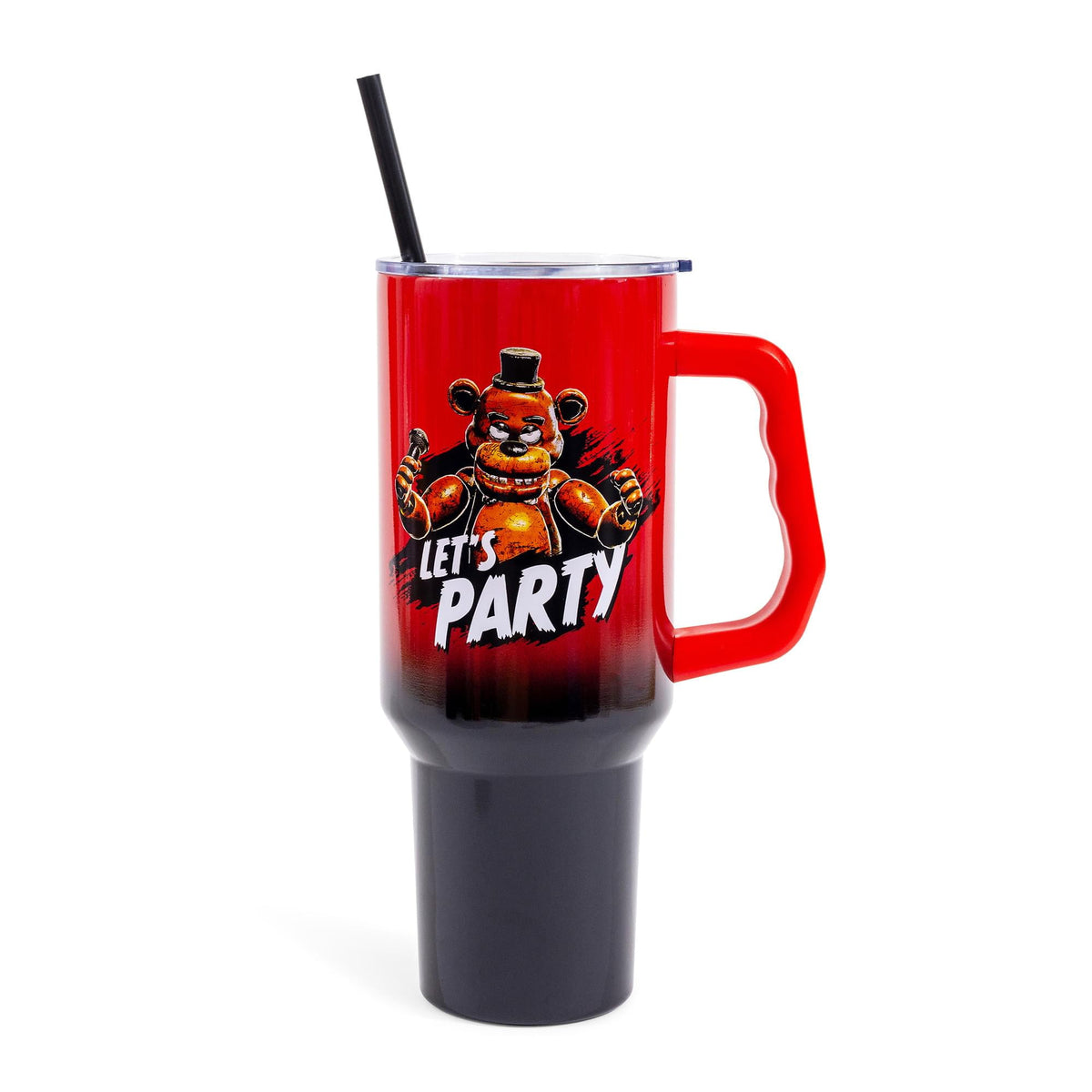 Lunabuddy™ Five Nights At Freddy's "Let's Party" Stainless Steel Tumbler | Holds 40 Ounces