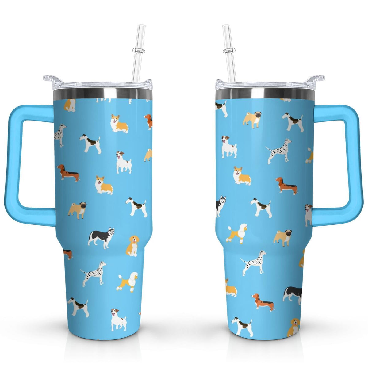 Lunabuddy™ Gift for Dog Lovers Cute Dog Tumbler for Women - 40oz