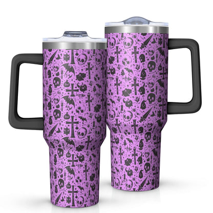 Lunabuddy™ Halloween Style Mega Mug 40oz – Stainless Steel Insulated Tumbler