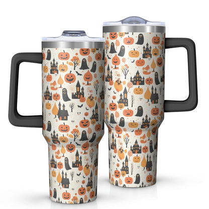 Lunabuddy™ Halloween Style Mega Mug 40oz – Stainless Steel Insulated Tumbler