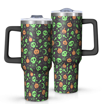Lunabuddy™ Halloween Style Mega Mug 40oz – Stainless Steel Insulated Tumbler