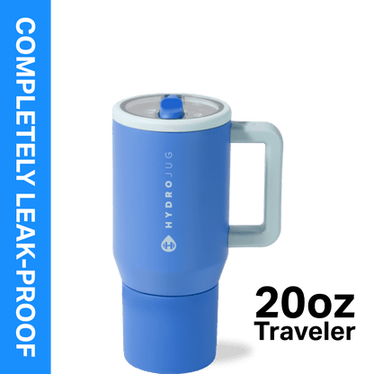 Lunabuddy™ Traveler 20 oz Water Bottle, Stainless Steel Insulated Tumbler