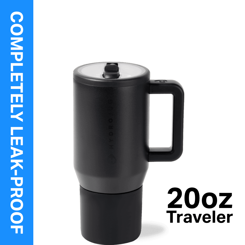 Lunabuddy™ Traveler 20 oz Water Bottle, Stainless Steel Insulated Tumbler