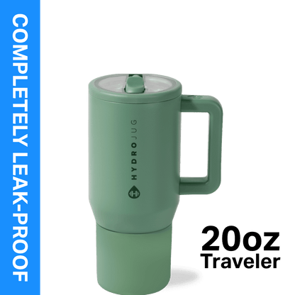 Lunabuddy™ Traveler 20 oz Water Bottle, Stainless Steel Insulated Tumbler