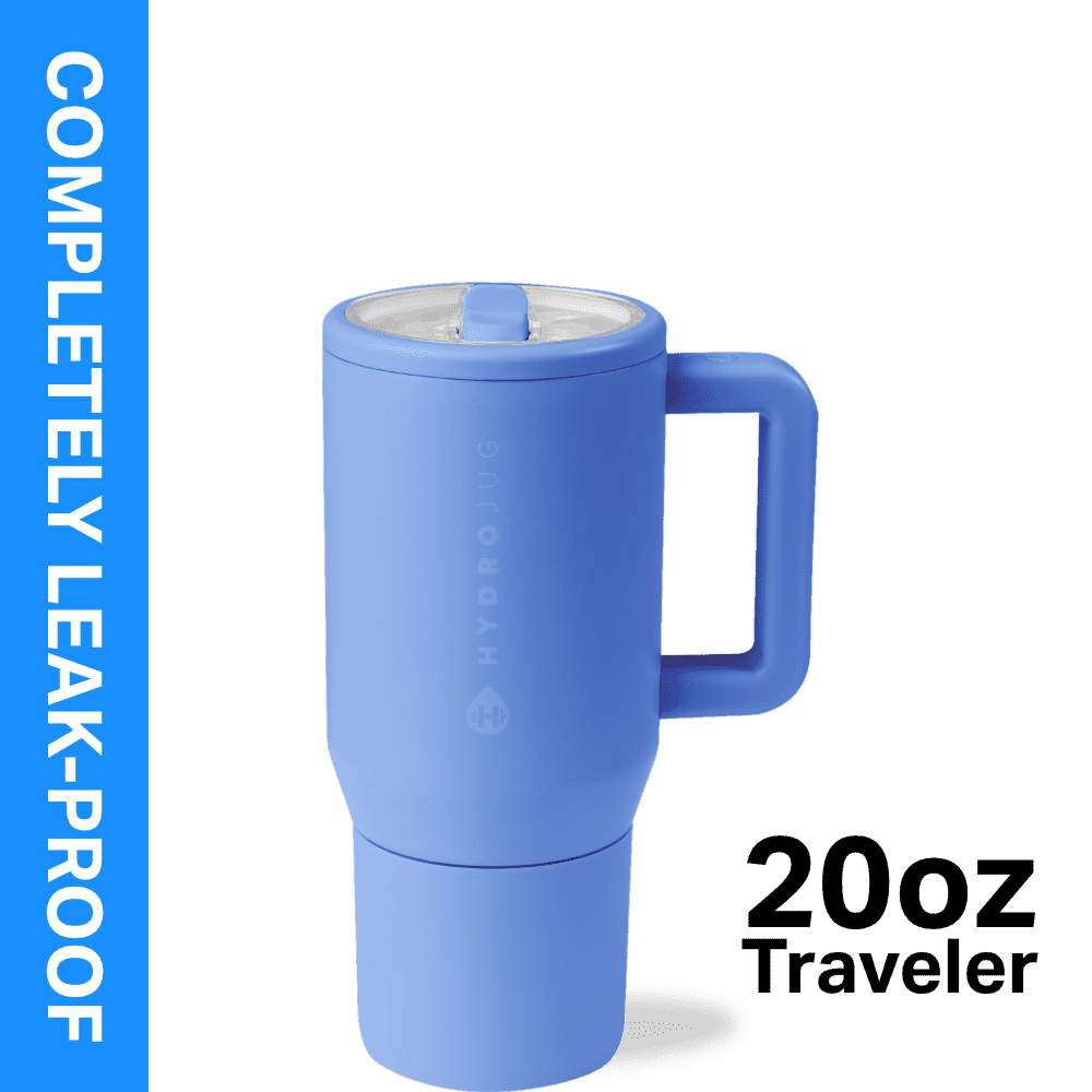 Lunabuddy™ Traveler 20 oz Water Bottle, Stainless Steel Insulated Tumbler