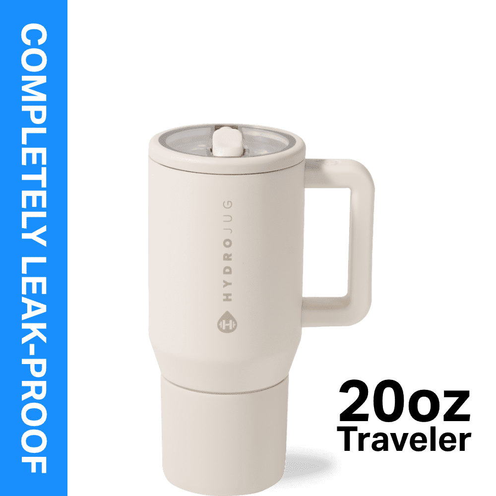 Lunabuddy™ Traveler 20 oz Water Bottle, Stainless Steel Insulated Tumbler