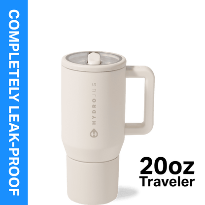Lunabuddy™ Traveler 20 oz Water Bottle, Stainless Steel Insulated Tumbler