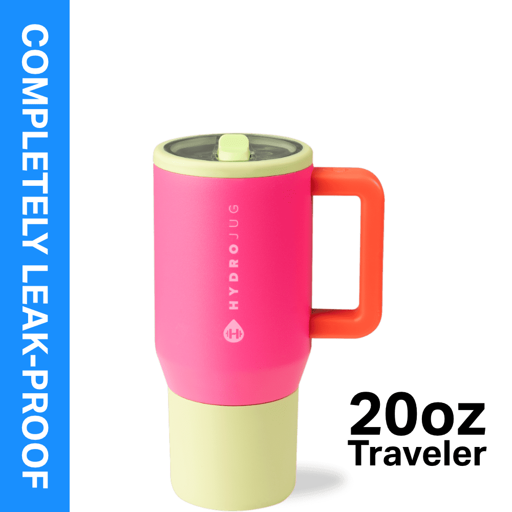 Lunabuddy™ Traveler 20 oz Water Bottle, Stainless Steel Insulated Tumbler
