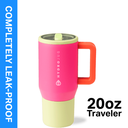 Lunabuddy™ Traveler 20 oz Water Bottle, Stainless Steel Insulated Tumbler